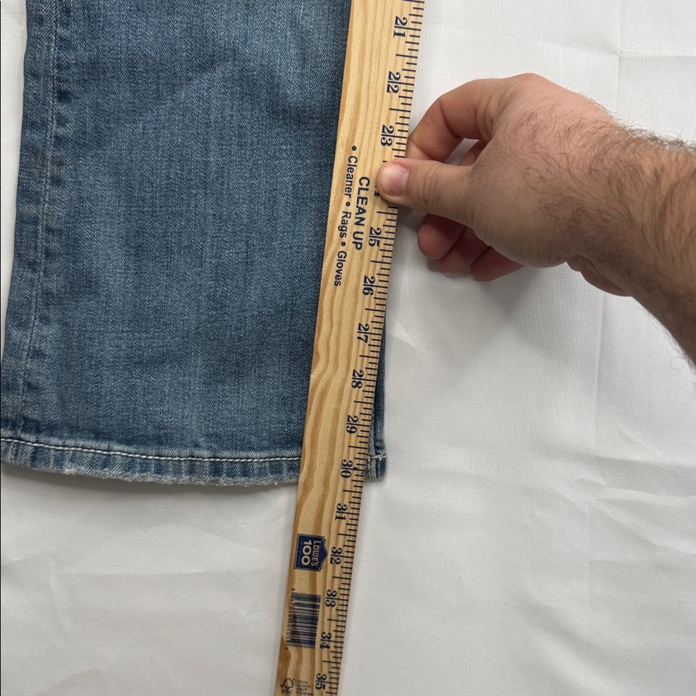 Miss Me size 28 jeans JE8412BL signature bootcut distressed sparkly rhinestones - Picture 2 of 10